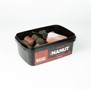 Mamut 500g combo - Mamut peletový mix + 60ml lososový olej  Kód na slevu 10%: SLEVA10