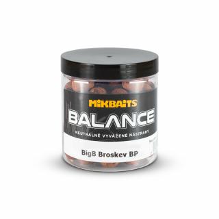 Mikbaits BiG balance  Kód na slevu 10%: SLEVA10 Objem: 250 ml, Průměr: 20 mm, Příchuť: BigB Broskev Black pepper