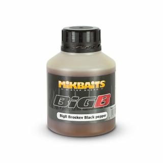 Mikbaits BiG booster  Kód na slevu 10%: SLEVA10 Objem: 250 ml, Příchuť: BigB Broskev Black pepper