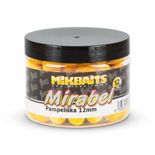 Mikbaits Mirabel Fluo boilie  Kód na slevu 10%: SLEVA10 Objem: 150 ml, Průměr: 12 mm, Příchuť: Pampeliška