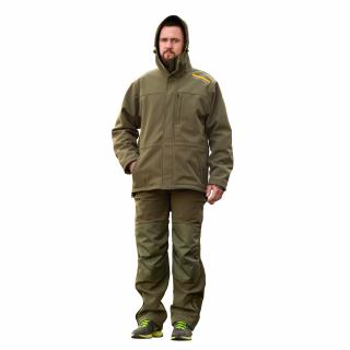 Mikbaits oblečení - Nepromokavá funkční bunda STR zelená  Kód na slevu 10%: SLEVA10 Velikost: L