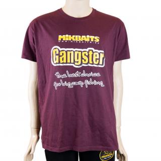Mikbaits oblečení - Tričko Gangster burgundy 3XL  Kód na slevu 10%: SLEVA10