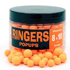 Ringers - Chocolate Orange Pop-up 8  10mm 70g Čoko Pomeranč  Kód na slevu 10%: SLEVA10