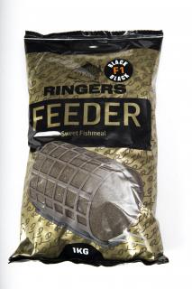 Ringers - F1 Fishmeal feeder mix Black 1kg  Kód na slevu 10%: SLEVA10