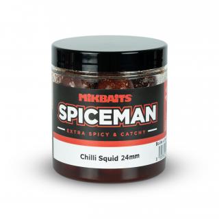 Spiceman boilie v dipu 250ml - Chilli Squid 24mm  Kód na slevu 10%: SLEVA10