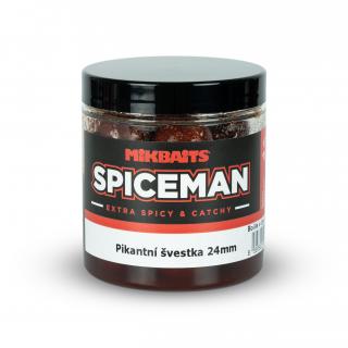Spiceman boilie v dipu 250ml - Pikantní švestka 24mm  Kód na slevu 10%: SLEVA10