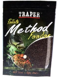 Traper Pelety Method Feeder Halibut černý 2mm 500g
