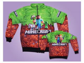 Dětská Mikina  Minecraft  Výprodej Velikost: 116 cm (3-4 roky)