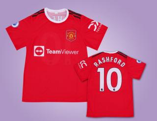 Dres fotbalový Manchester United RASHFORD 10 Velikost: 116 cm (3-4 roky)
