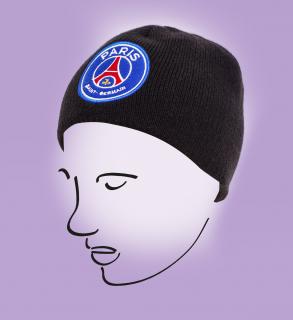 Zimní čepice Paris fotbal