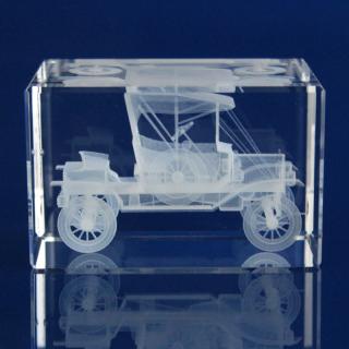 3D Těžítko Auto Ford T 80x50x50mm (M3052) (Včetně laseru a grafické přípravy)