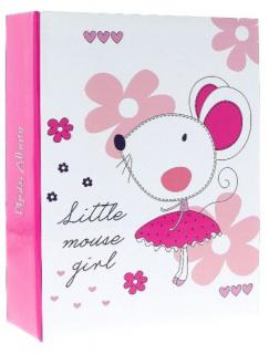 Dětské fotoalbum 10x15/200 foto Little mouse girl
