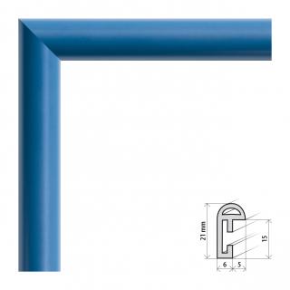 Fotorámeček 13x18 cm BF modrá s plexisklem Plexisklo: čiré