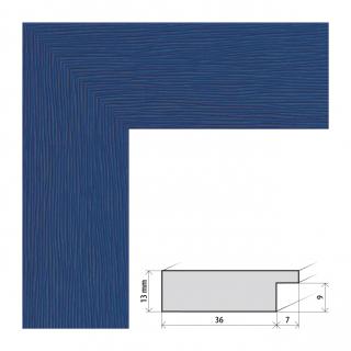 Fotorámeček 13x18 cm Lenna modrá s plexisklem Plexisklo: čiré
