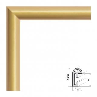 Fotorámeček A1 (59,4x84 cm) BF zlatá s plexisklem Plexisklo: čiré