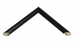 Fotorámeček A3 (29,7x42 cm) Vídeň černá s plexisklem Plexisklo: čiré