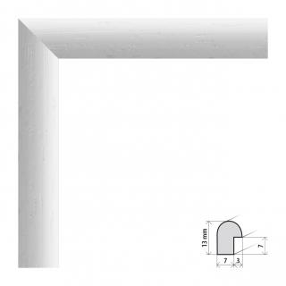 Fotorámeček A4 (21x29,7 cm) Vídeň bílá s plexisklem Plexisklo: čiré