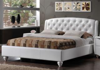 Elegantní postel s prošíváním
