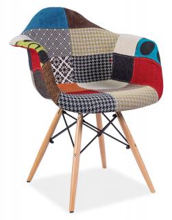 Křesílko - židle  patchwork