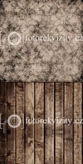 Spojené fotopozadí + fotopodlaha  Dřevěná podlaha a pozadí