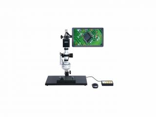 3D digitální mikroskop 18~120x s motorizovanou otočnou hlavou INSIZE 5301-D400