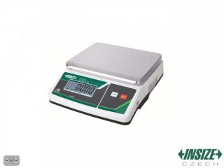 Kontrolní váha 15 kg/0,5 g; výstup dat INSIZE
