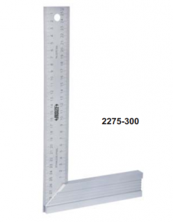 Úhelník s mm dělením INSIZE 300x170 mm