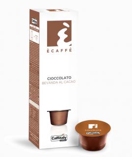 Ecaffé čokoláda kapsle Caffitaly - 10ks (horká čokoláda) - kompatibilní s Tchibo (Ecaffé Bevanda at Cacao čokoláda kapsle Caffitaly - 10ks (horká čokoláda) - kompatibilní s Tchibo)
