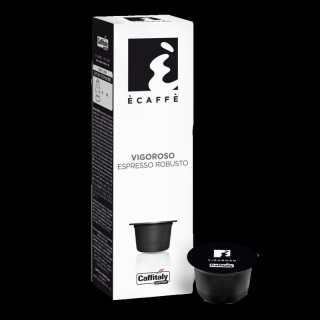 Ecaffé káva kapsle Caffitaly Vigoroso 10 kusů - kompatibilní s Tchibo (Ecaffé káva kapsle Caffitaly Vigoroso 10 kusů - kompatibilní s Tchibo)