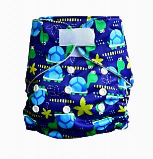 Svrchní kalhotky Želva suchý zip
