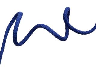 Oděvní šňůra bavlněná 5 mm Barva: modrá