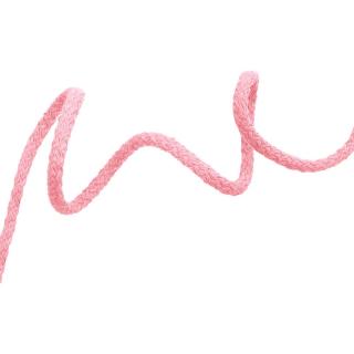 Oděvní šňůra bavlněná 5 mm Barva: růžová