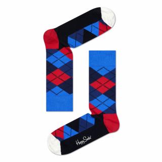 ARGYLE SOCK BWR barevné ponožky Happy Socks Velikost ponožek: 36-40