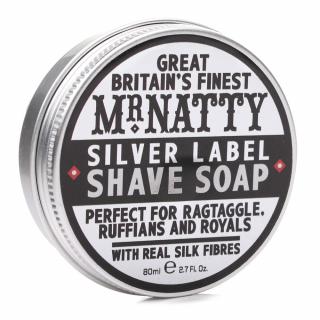 Mr. Natty Silver Label mýdlo na holení