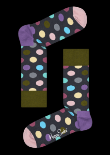 PASTEL DOTS barevné ponožky Happy Socks Velikost: 36-40