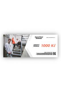 DÁRKOVÝ POUKAZ - 1000KČ slevový poukaz (dárkový)