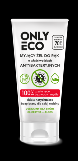 Antibakteriální gel na ruce s aloe vera OnlyEco