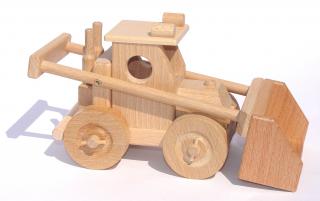 Dřevěná hračka bagr Bobík Ceeda