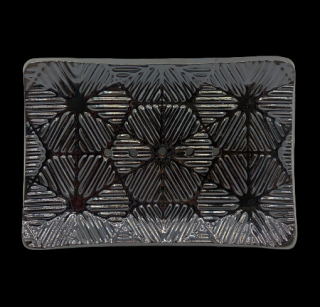 Mýdlenka keramická kubistická černá Arkadie
