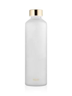 Skleněná láhev na vodu Mismatch Velvet White 750 ml Equa