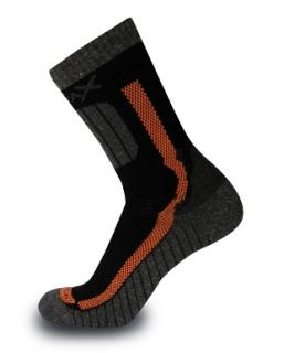 Ponožky DOM černá Velikost ponožek: 35-38