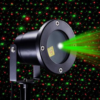 Laserová lampa s pohyblivými světly