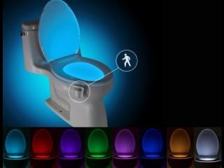 LED světlo na toaletu s pohybovým senzorem