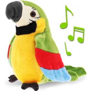 Mluvící papoušek zelený