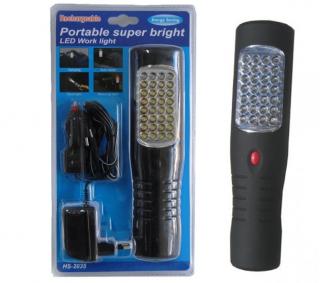 Montážní LED lampa s háčkem a magnetem – nabíjecí