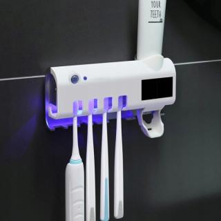 UV sterilizátor zubních kartáčků s dávkovačem pasty