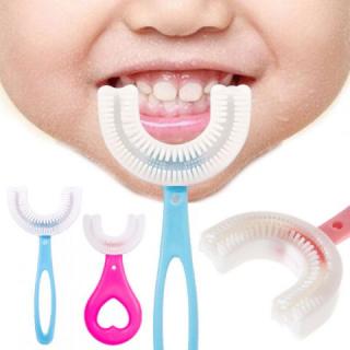 Zubní kartáček pro děti 6-12let ve tvaru U