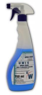 Leštěnka na skleněné plochy, UWIS glass clean 750 ml