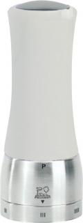 Mlýnek MADRAS U-Select na pepř, bílý 16 cm