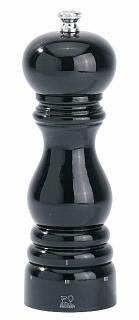 Mlýnek Paris U-Select na sůl, černý 18 cm